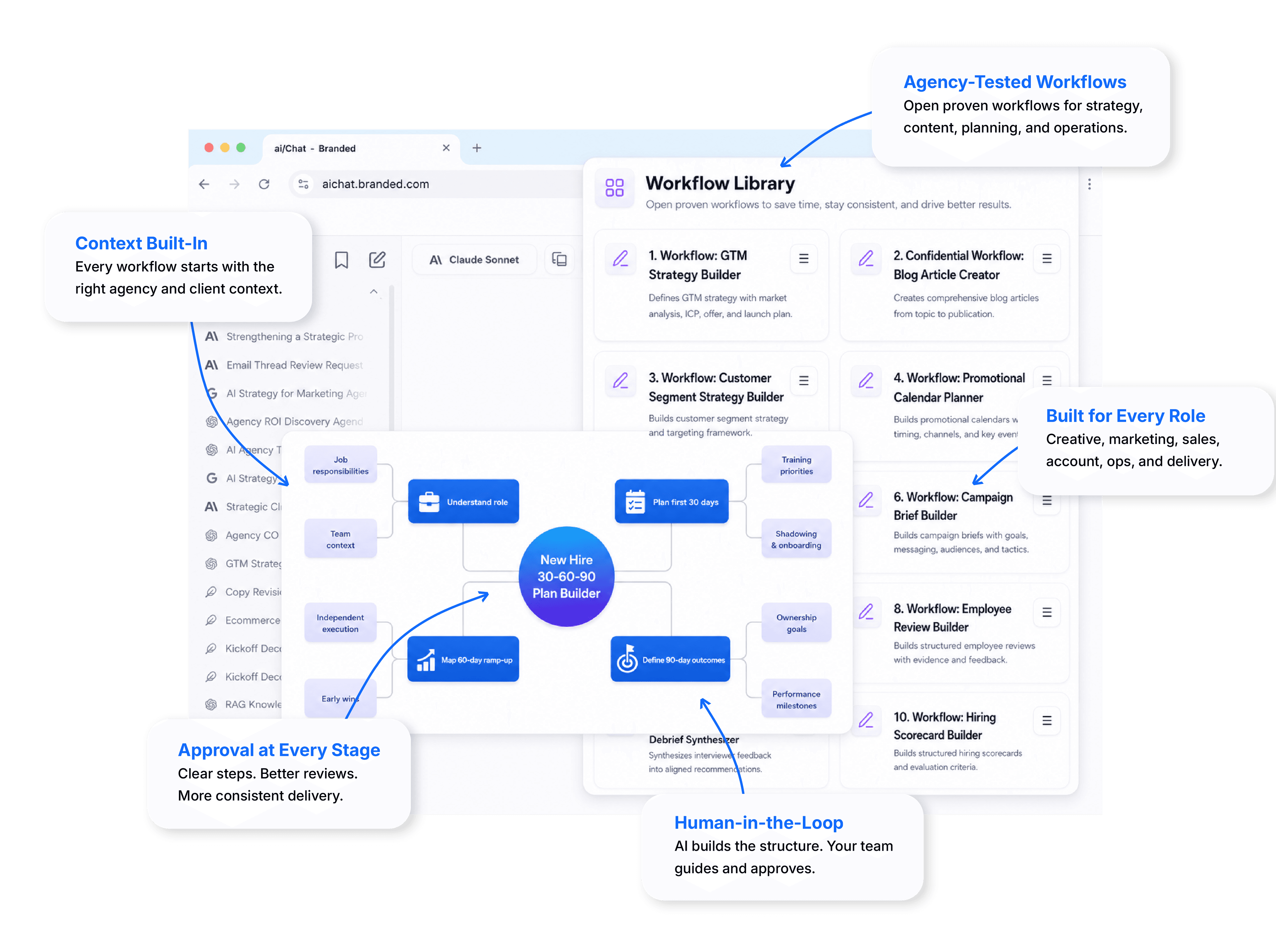 Workflows screenshot